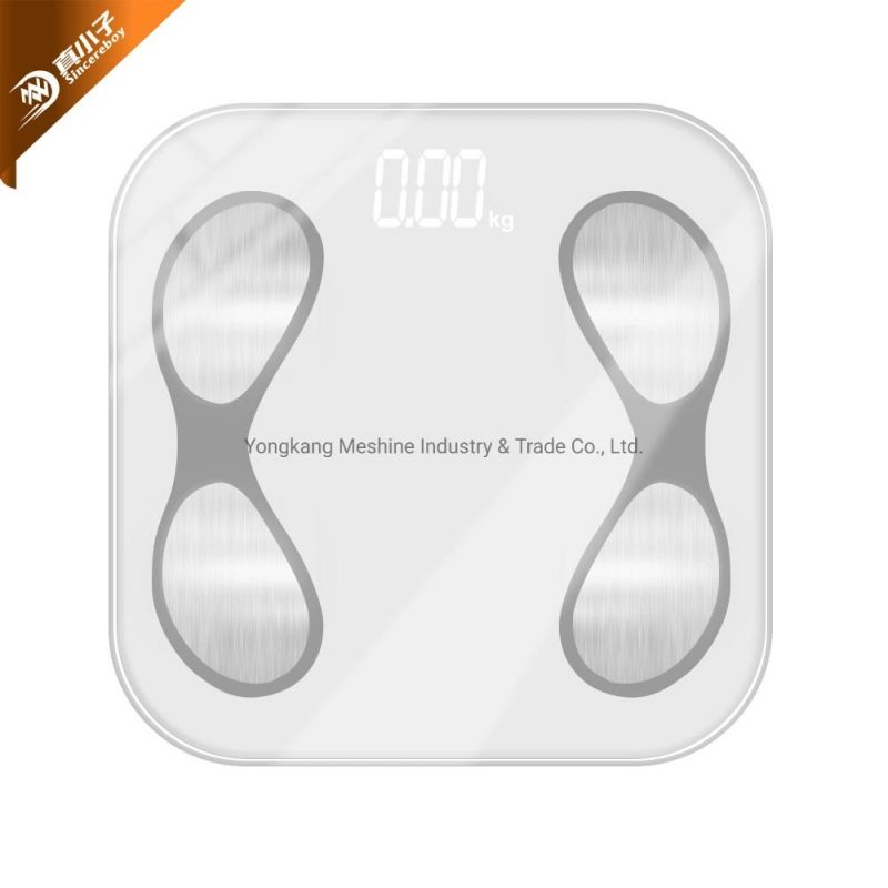 Hot Design Bascula Inteligente Digital Bath Room Home Used Smart APP Body Fat Weighing Scale