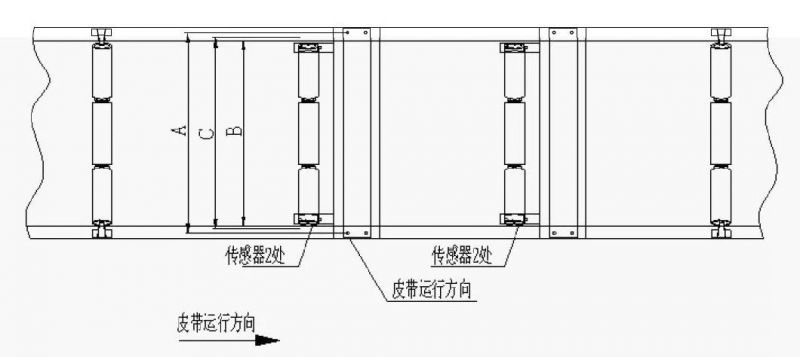 High Precision No Lever Suspension Structure Frame Belt Weigher for Belt Converyor