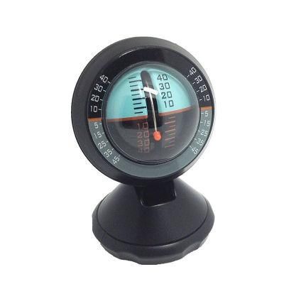 Multifunction Car Inclinometer Slope Indicator Gradient Balancer Tool Outdoor Measure Tool Vehicle Compass Wyz19130