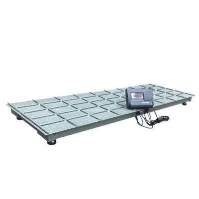 0.6*0.9 M 304 Stainless Steel Platform Scale Digital Floor Scale with Slope