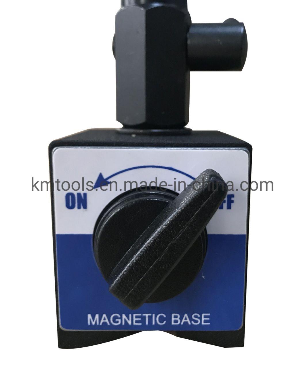 80kg Flexible Base Holder Magnetic Stand for Dial Indicator Measuring Tool