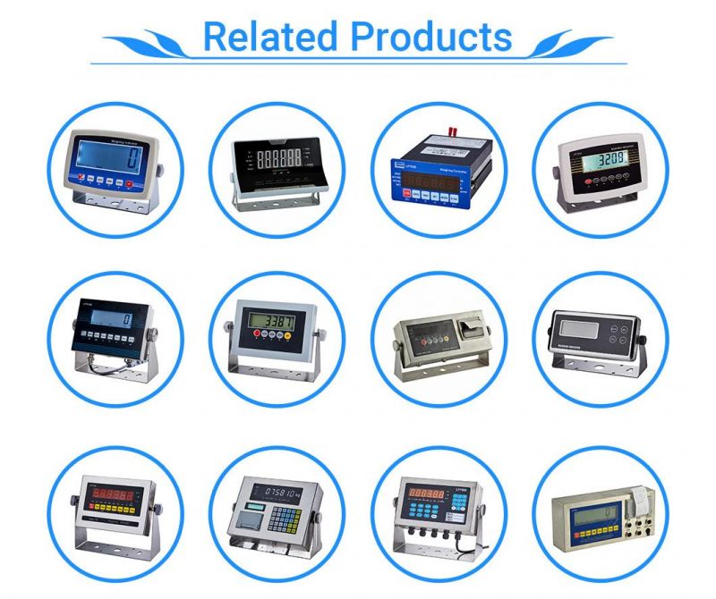 RS232 RS485 Electronic Platform Scale LCD Digital Display Electric Weighing Indicator