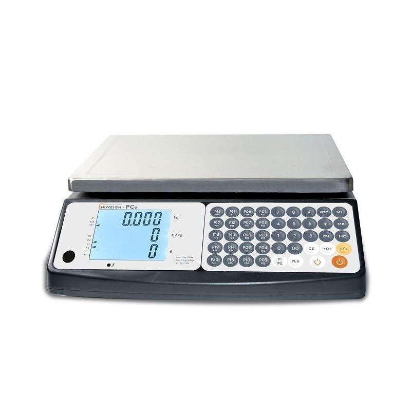 Electronic Price Computing Retail Scales 15 30 Kg 66lb with LCD Display
