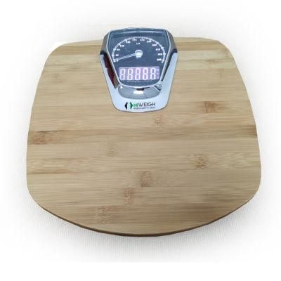 180kg Salter Style Wooden Mechanical Commercial Body Fat Weight Scale