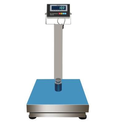 30kg 30*40cm Digital LCD Display Electronic Touch Screen Platform Scale Barcode Label Printing Bench Scale