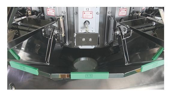 Auto Breakage-Proof Multihead Weigher for Biscuits Packing Machinery