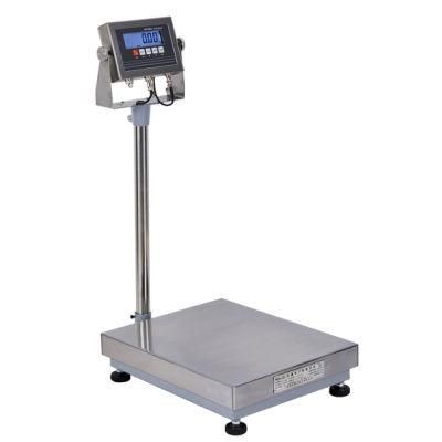 Stainless Steel Cover 300kg 500kg 800kg Digital Weighing Platform Bench Scale