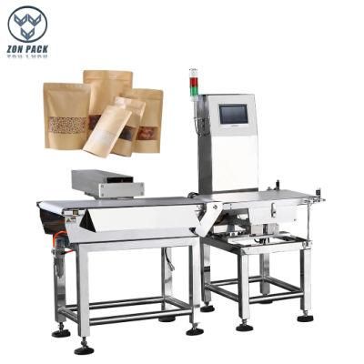 Check Weigher Machine High Precision Stainless Steel Check Weigher with Rejector for Food Line