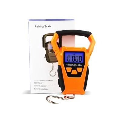 Multi-Function Weighing Scales Digital Luggage Fishing Scale with Tape Measure