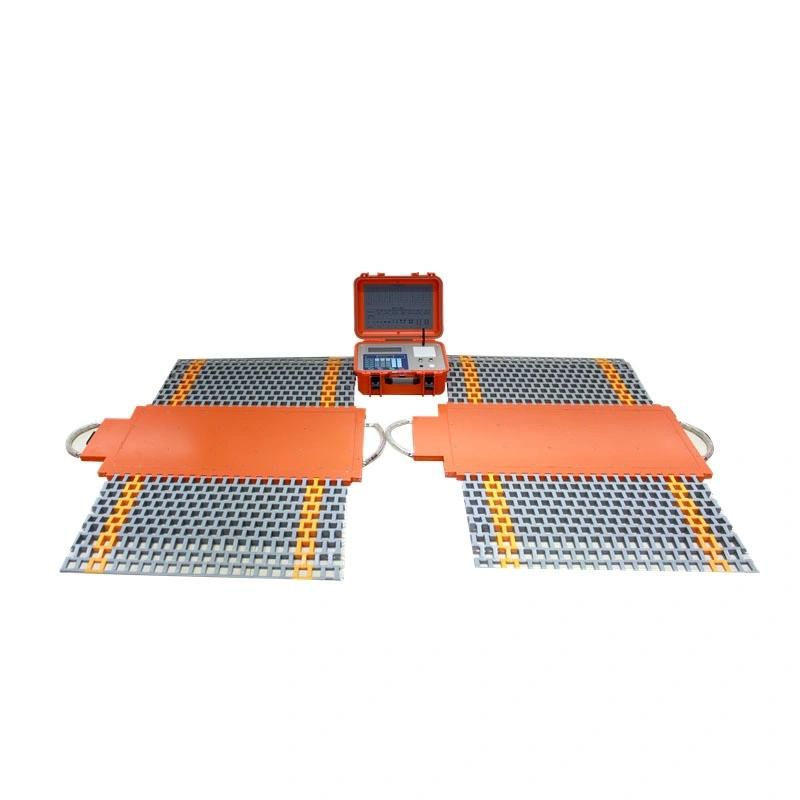 Electronic Portable Truck Axle Weighing Pads Scale for Sale