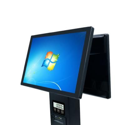 15/30 Kg 15.6 Inch Dual Touch Screen Display Barcode Scale POS Machine POS Systems