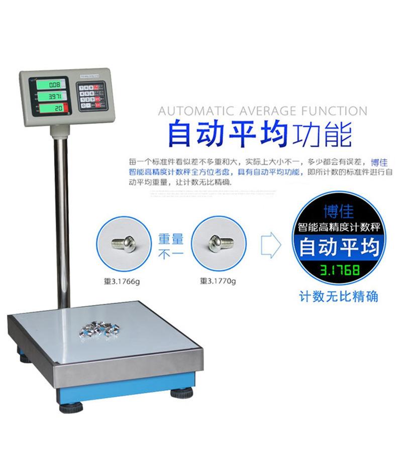 Electronic Counting Platform Scale Capacity 20 to 500kgs