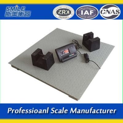 5t Electronic Weighing Floor Scales 5mm Platfrom Plate