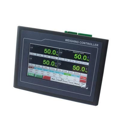 Supmeter 4-Scales Batch Mix Plant Weight Indicator, Concrete Batching Plant Weighing Controller Bst106-M10[Fb]