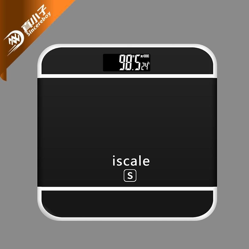 High Quality 180kg 396lb Tempered Glass Personal Digital Bathroom Body Weight Scale