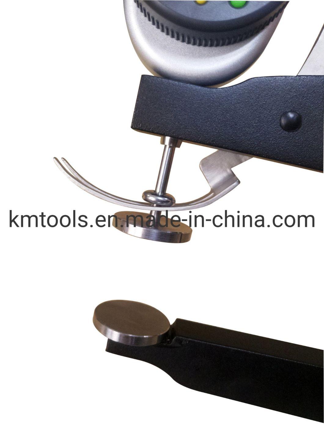 Customized 0-50mm/0-2′′ Digital Thickness Gauge with 200mm Measuring Depth