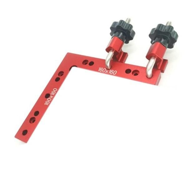 1 Set of 3 Woodworking Right-Angle Fixtures Jigsaw Plate Fixing Clips 90-Degree Right-Angle Positioning Ruler I433874