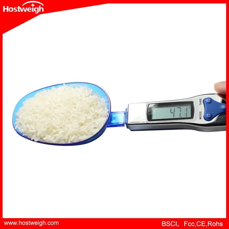 New Weighing Device Digital LCD Electronic 500g/0.1g Spoon Scale Grams/Ounces/Carats/Grains Food Ingredients Lab Kitchen Measuri