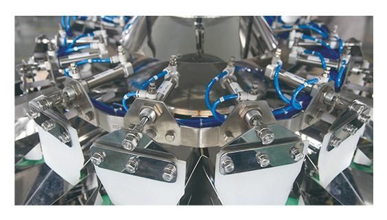 New Version Breakage-Proof Multihead Weigher for Biscuits