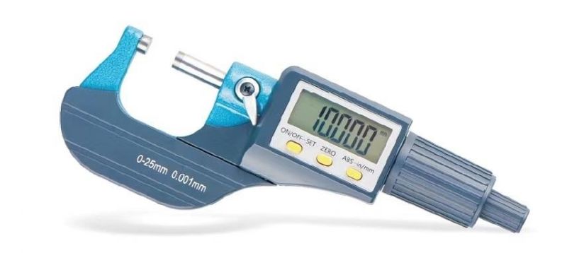 Digital Micrometer Outside Diameter 0-25mm/ 0.001 3 Buttons