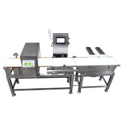 Combined Metal Detector with Check Weigher