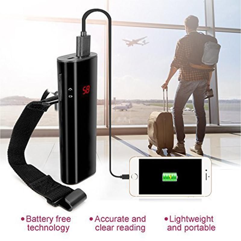 Outdoor Luggage Weighing Scale with Power Bank to Charge LED