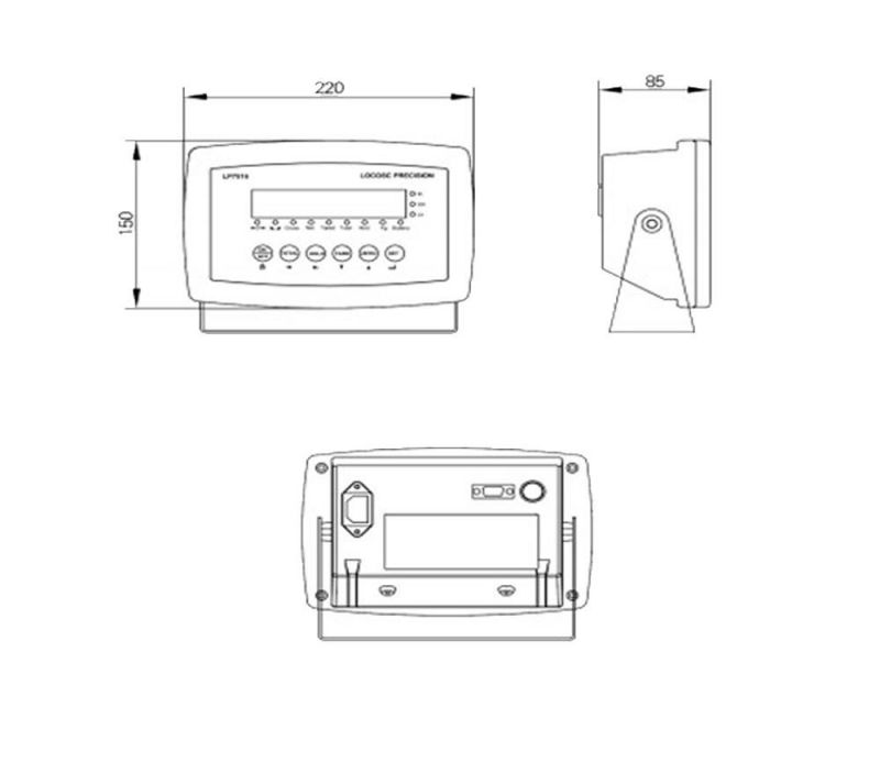 Customized Automatic Weighing Indicator with LED Display