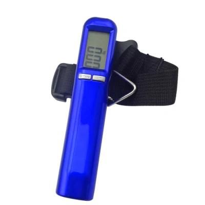 50kg Handheld Electronic LCD Digital Luggage Hanging Pocket Scale