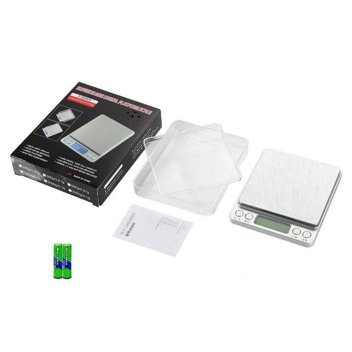 1000g/0.1g Digital Kitchen Stainless Steel Electronic Balance LED Food Scale