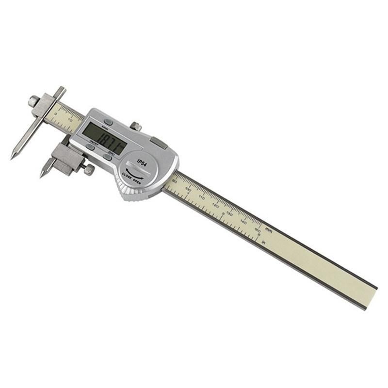 Digital Center Distance Caliper Stainless Steel Body Measuring Tool