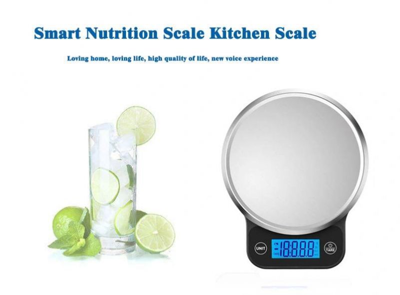 3kg Electronic Stainless Steel Weighing Pan Digital Coffee Scale