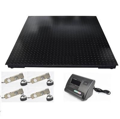 1.5X1.5m Checker Plate Industrial Electronic Floor Scale with Capacity 3t