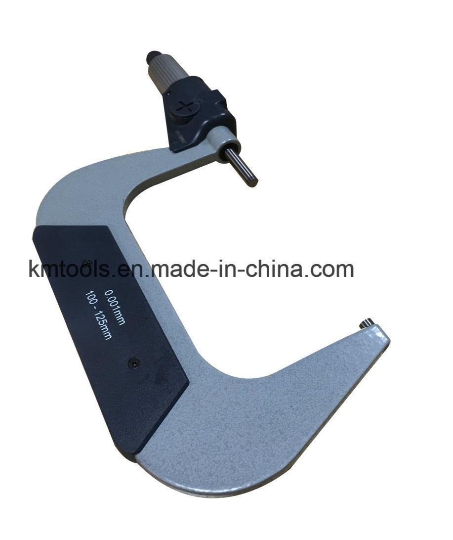 100-125mm Carbide Measuring Face Digital Outside Micrometer with 0.001mm Resolution