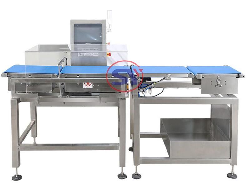 Seafood Bags Check Weigher Conveyor Belt Weighing Scale for Packaging Line