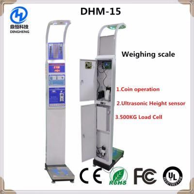 Coin Operated Weight Height BMI Scale