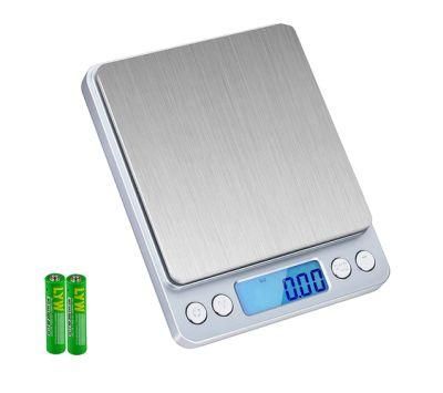 3kg Digital Kitchen Cooking Measure Tools Stainless Electronic Kitchen Scale