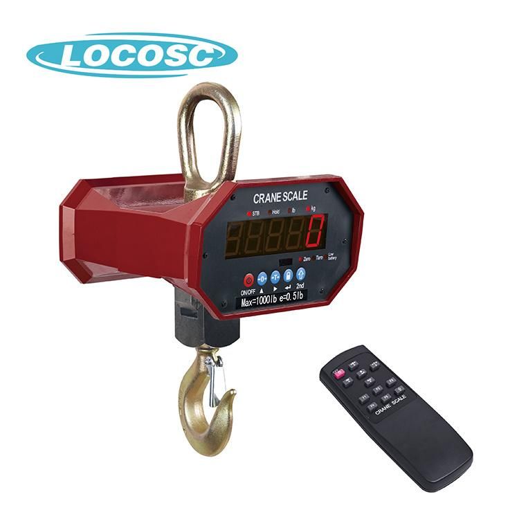 Locosc Lp7650 Heavy Duty1t 2t 3t 5t 10t Crane Scale for Industry Crane Scale