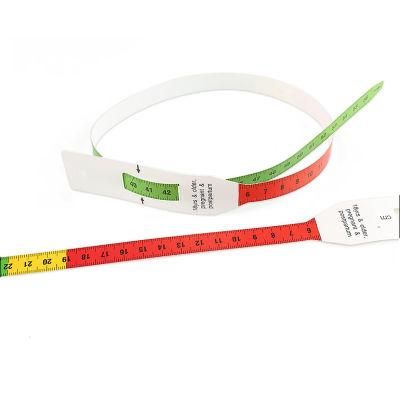 Medical Promotional Gift 56cm Colorful Measuring Head Muac Printed Tape