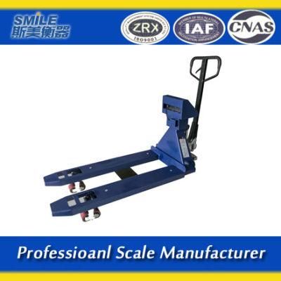 Manual Hydraulic Hand Pallet Truck Scale Pallet Jack with Weight Scale