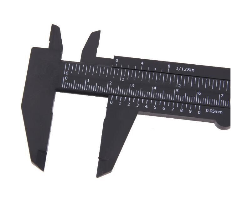 6inch 150mm Mini Caliper Double Scale Plastic Vernier Caliper