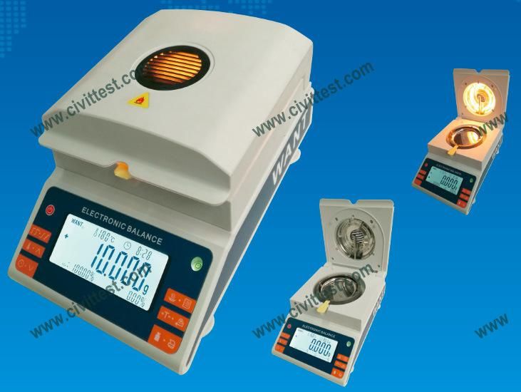 Speedy Moisture Determination Balance Tester Water Content Balance