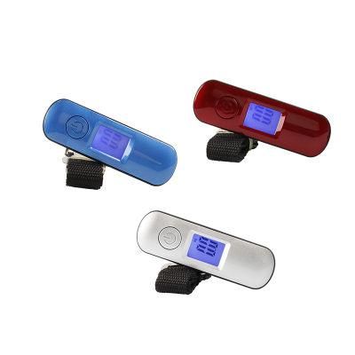 New Design Digital Portable 50kg Luggage Scale with Durable Strap