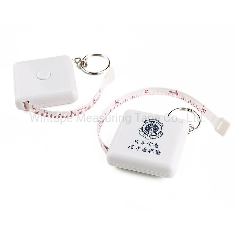 Square Mini Sewing Tailor Body Custom Fiberglass Measuring Tape