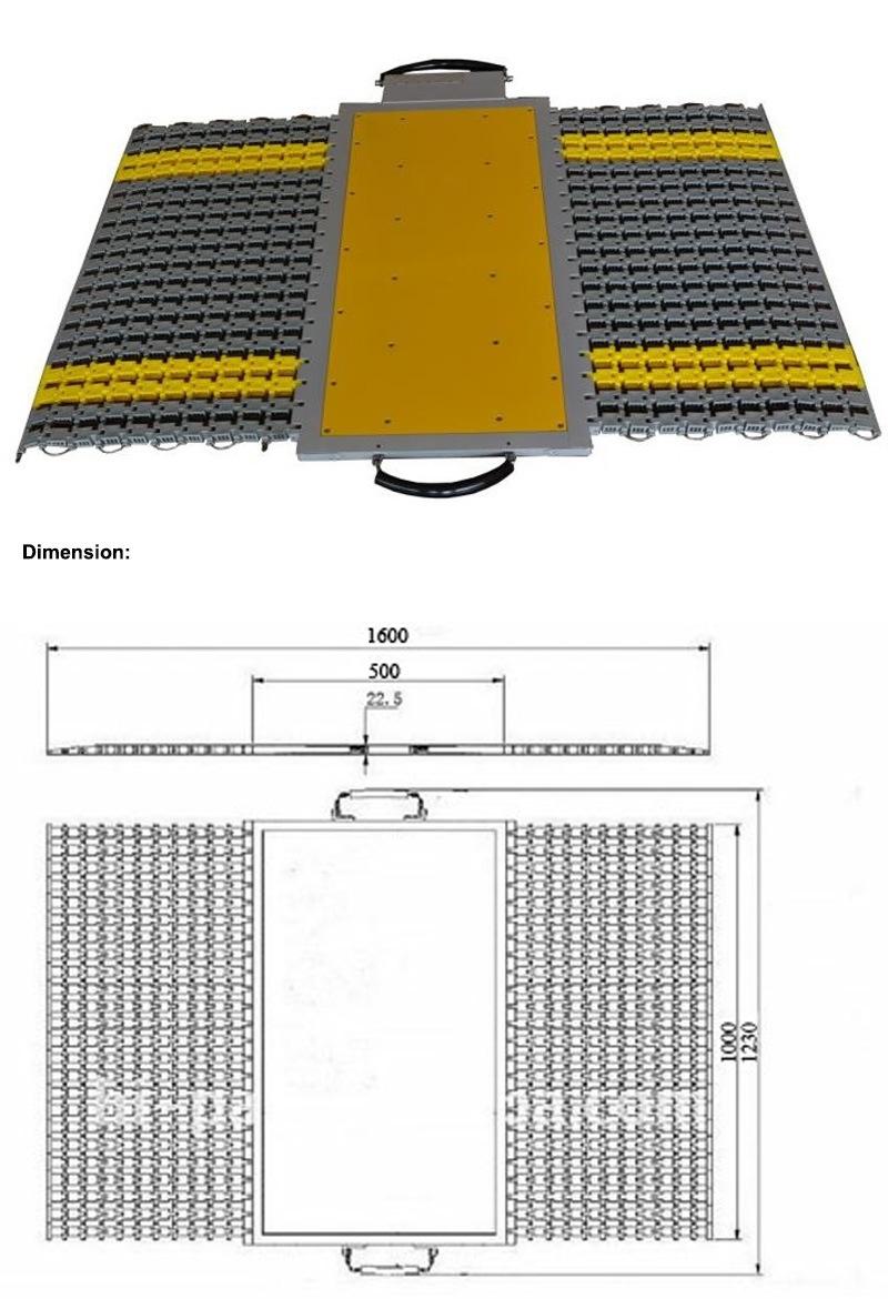 Bending Plate Weighing System Wheel Axle Scale