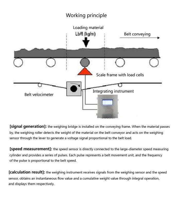 Electronic Belt Scale for Conveyor Belt for Weighting Bulk Material