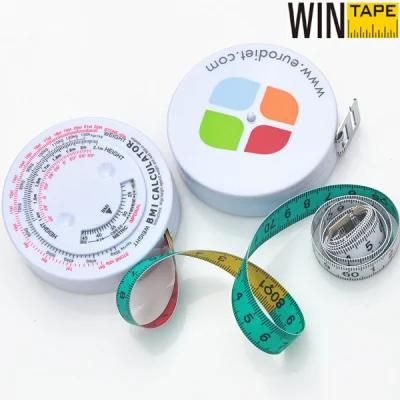 Medical Gifts BMI Calculator &amp; Tape Measure Calculator with Company Names (60inch/150cm Round Shaped)