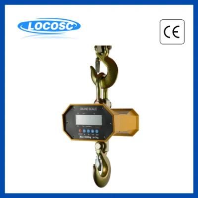 3000kg Stainless Steel Weighing Hook Hanging Digital Scale with Wireless Remote