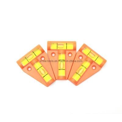 T Shape Cross Check Tubular Spirit Level Bubble