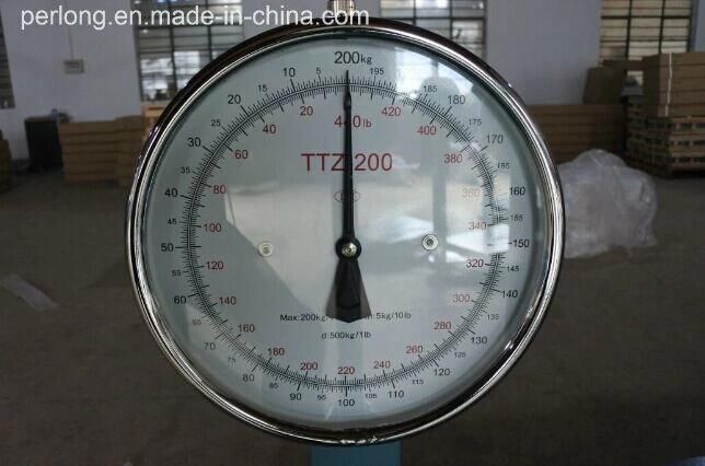 Max Weight 500kg Mobile Double Dial Platform Scale, Cheaper Price Weighing Scale, Mechanical Scale