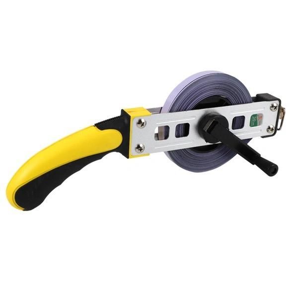 30m Uncoiling Tape Measure Frame Steel Tape Measure Measuring Tool